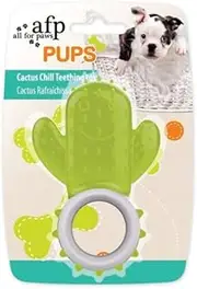 Puppy Teething Toy Cactus - Dog Dental Gel Cold Chew - Non Toxic AFP