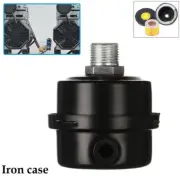 Ideal Accessory Black Iron Case A IR Compressor Silencer Muffler Intake Filter