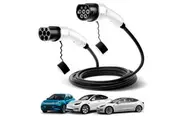 Type 2 to Type 2 EV Charging Charger Cable 5 Meter 22kw for Tesla Model 3 Model Y Volvo KIA BYD BMW Polestar Mercedes Benz