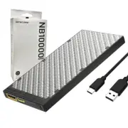 Nitecore NB10000 Ultra-Slim Quick Charge Dual-Output USB-C Power Bank- SILVER w/