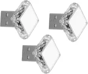 GANAZONO Universal Car Interior Lights Led Atmosphere Lamp 3 Pack Enhance Your Car Ambiance