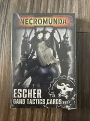 Necromunda Escher Gang Tactics Cards - New In Shrink Wrap