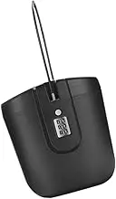 Box Portable Combination Safe for Travel And Home Use, black