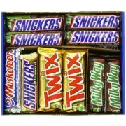 M&M Mars Chocolate Bar Variety Pack, 55 Ounce