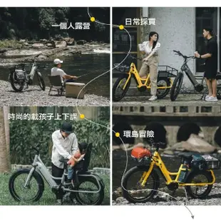 【DOSUN】電動輔助自行車DOSUN eCARGO BIKE CG135消光綠(車麗屋)