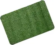 Milisten Artificial Grass Door Mat Non Slip Outdoor Rug for Home Entryway Versatile Fake Turf Mat for Use for Gardens Shops and Pet Areas
