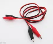 50pairs 1M/3.3FT Alligator Clip to Alligator Clip Electrical Test Cable Leads