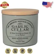 Suffolk Collection Garlic Keeper - Dishwasher Safe & Elegant Design