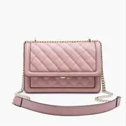Flap Women Shoulder Bag High-End Split Pu Leather Female Messenger Bag Cowhide Leather Lady Small Bags