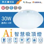 家家亮~附發票 舞光 LED AI智慧吸頂燈 30W AI吸頂燈 智慧吸頂燈 台灣大哥大 GOOGLE吸頂燈