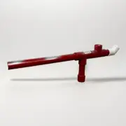 Marshmallow Shooter Red & Grey PVC Marshmallow Shoots Mini Mallows, Foam Darts