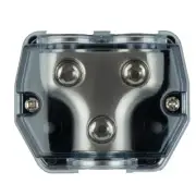 Enhance Your Wiring with 2 Way Power Distribution Block 0 Gauge Power Ground