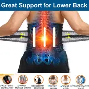 Adjustable Lumbar Support Lower Waist Back Belt Brace Pain Relief For Men&Womens