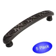 *5 Pack* Cosmas Cabinet Hardware Oil Rubbed Bronze Handle Pulls #4298ORB