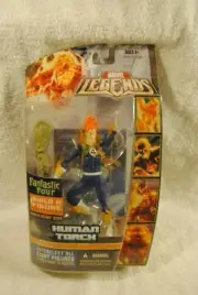 Marvel Legends The Human Torch Ronan Series Build A Figure Collection New!