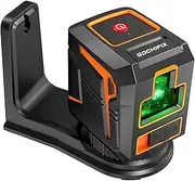 Laser Level GOCHIFIX Self Leveling Cross Line Laser 100ft Green Cross Laser Level with Manual Mode IP54 Waterproof for Picture Hanging and Construction Included Magnetic Bracket &Battery &Carrying Bag