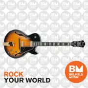 Ibanez GB10SE George Benson Signature Electric Guitar Archtop Brown Sunburst
