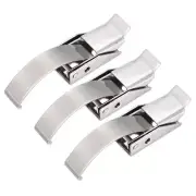 1.83-inch SUS304 Stainless Steel Draw Toggle Latch with Spring-steel Hook, 3 Pcs