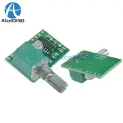10PCS PAM8403 5V 2-Channel 3Wx2W Volume USB Power Audio Amplifier Board
