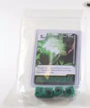 DC Dice Masters Justice League * LANTERN POWER RING Set RARE Uncommon CUR 4 Dice