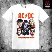 在飛比找蝦皮購物優惠-Acdc“let There Be Rock”復古樂隊T恤重