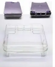 * NEW - GAMEBOY ADVANCE GBA SP CLEAR HARD SHELL PLASTIC CASE - FAST US SHIPPING