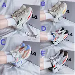 【LUXURY】韓國代購 FILA TRACER 紅綠 黃藍 藍黑 粉藍 綠黑 厚底鞋 男女鞋 情侶鞋 正品代購