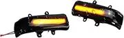 Side Mirror Indicator Light For Jeep For Grand For Cherokee 2011-2022 Dynamic Blinker Turn Signal Light Side Mirror Indicator LED Flashing Light Dynamic Indicators