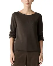 Eileen Fisher Bateau Neck Sweater