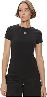 [Tommy Hilfiger] Tjw Slim Badge Rib Tee