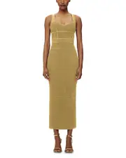 Herve Leger Textured Lurex Sweetheart Gown