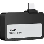 Lexar Professional Go Portable SSD, SL400 PSSD, 1TB, Black, GL