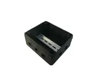 WISKA 1210 Electrical Enclosure Junction Box +DIN Rail,IP66 Weatherproof - Black