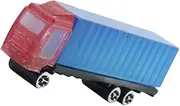 KOMBIUDA Truck Model Trailer Model Mini Container Truck Container Tractor Model Container Ship Crane Trailer Container Truck Model Shipping Container Car Model Car Trucks Plastic