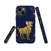 For Apple iPhone 13 mini Case, Armour Back Cover, Aries Drawing
