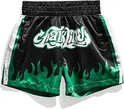 [Chalk Line] Muay Thai Satin Arena Shorts