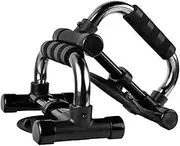 Push up Bars Strength Training with Foam Grip & Non-Slip handling. Pushup bar for Women & Men Home Workout & Fitness Load Capacity 220 lbs