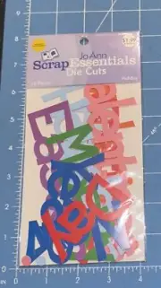 Joann Scrap Essentials Die Cuts 10pcs - Holiday NIP