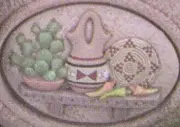 Ceramic Bisque~~ Ready to Paint ~~South West Shelf insert ~FREE SHIPPING in USA