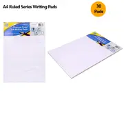 30 x Ruled Writing Pads A4 Lined Writing Diary Memo Pad Notepad Office School