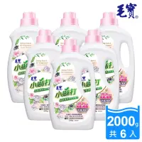 在飛比找momo購物網優惠-【毛寶】小蘇打晶球香氛 洗衣液體皂-防霉淨味(2000gX6