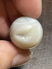 Druzy Agate Mini Sphere Ball Orb Marble 17.9mm 8g