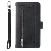 Luxury Zipper Wallet Case for Xiaomi Redmi Note 9S/9 Pro Max/9pro Retro PU Leather Card Slots Book Phone Bag Cover Coque