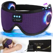 Sleep Headphones, White Noise Bluetooth Sleep Mask 3D Breathable Wireless Eye...