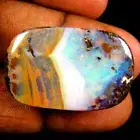 40.52 ct Valuable Fancy (31 x 19 mm) Multi Color Australian Koroit Boulder Opal