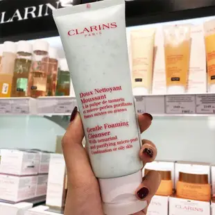 CLARINS 嬌韻詩 深層清潔 保濕 潔面乳 泡泡洗面乳 125ml 棉花籽 潔顏泡泡 洗面乳