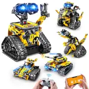Robot Building Toys for Kids - 5 in 1 Remote & APP Controlled Building Set | ...