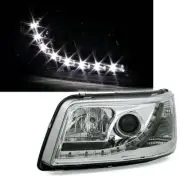 Mga headlight LED DRL Maghanap for VW T5 03-09 Daylight Chrome SONAR LPVW18WS XI