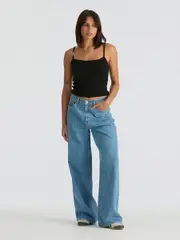 Mid Slouch Relaxed Jean