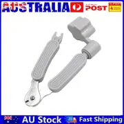3 in 1 Electric/Wood Guitar String Winder Pin Puller String Cutter (Grey) AU